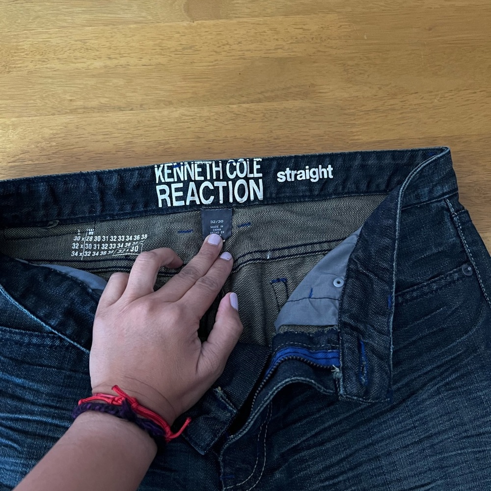 Kenneth Cole Reaction Black Jeans